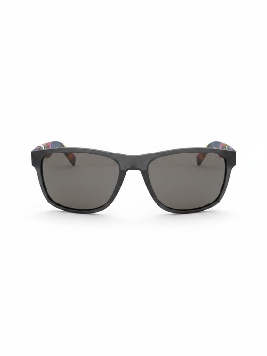 Quiksilver Black Frame Sunglasses with Green Mirrored Lenses, NEW main image 4